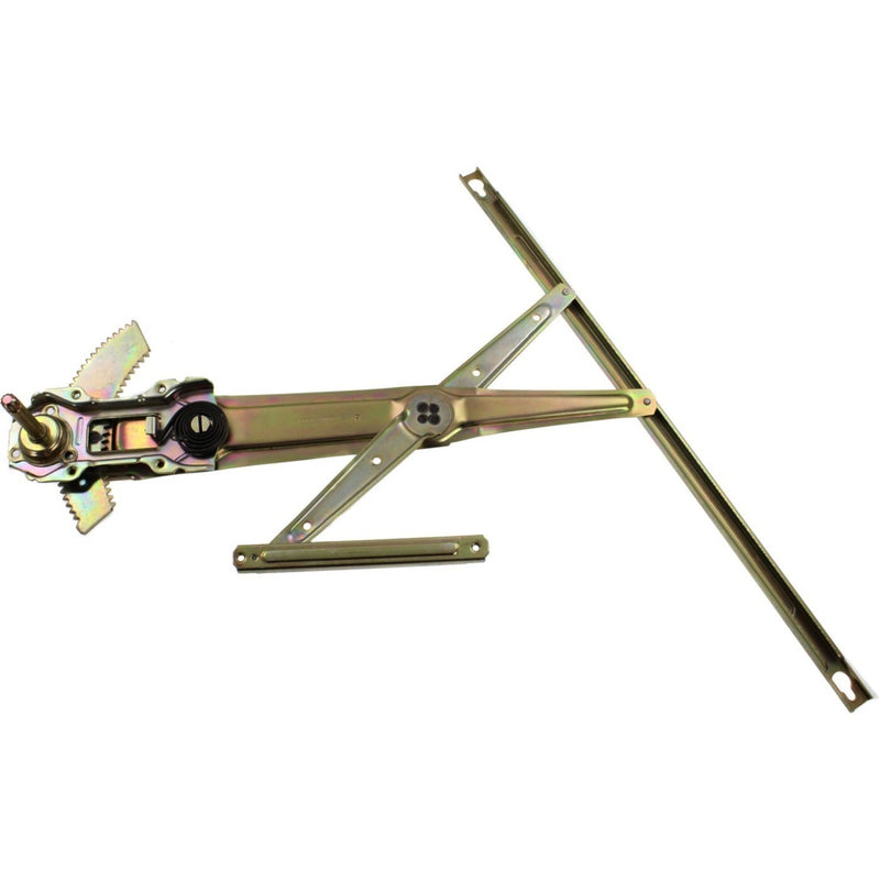 DURAFORCE Manual Window Regulator Set For 1996-2000 Honda Civic Front 2-Door Coupe