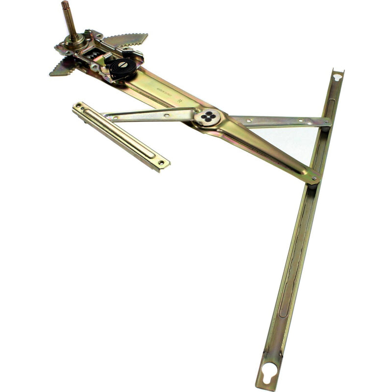 DURAFORCE Manual Window Regulator Set For 1996-2000 Honda Civic Front 2-Door Coupe