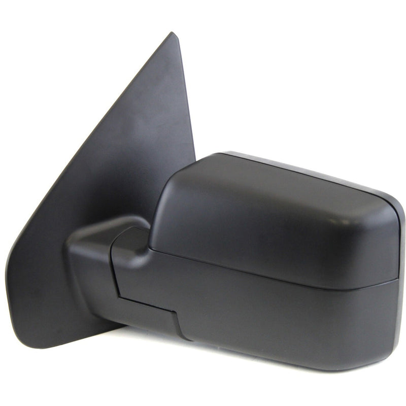 DURAFORCE Mirror For 2004-2006 Ford F-150 Driver Side Textured Black Manual Folding Heated