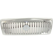 DURAFORCE Grille For 2006-2011 Mercury Grand Marquis Chrome Plastic