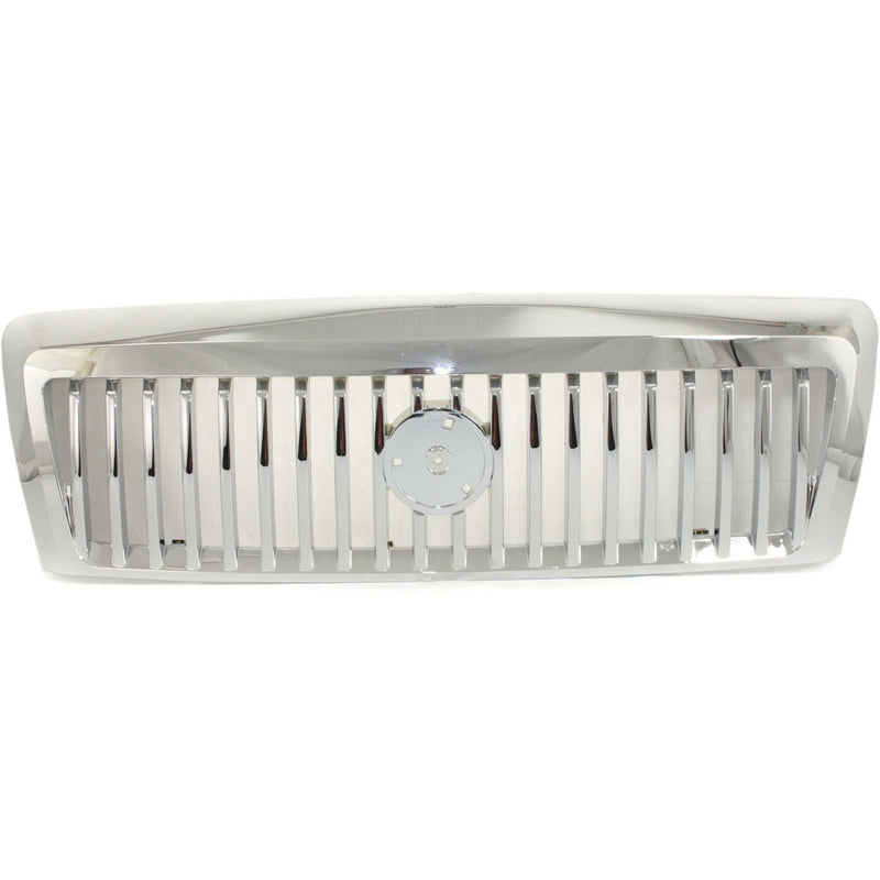 DURAFORCE Grille For 2006-2011 Mercury Grand Marquis Chrome Plastic