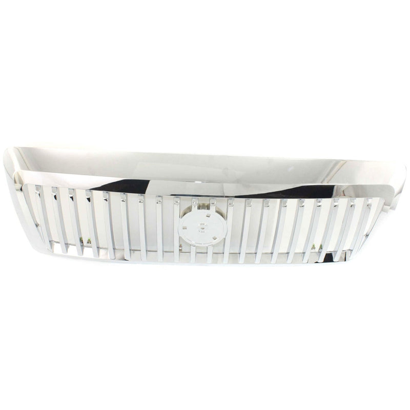 DURAFORCE Grille For 2006-2011 Mercury Grand Marquis Chrome Plastic