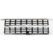 DURAFORCE Grille and Headlight Door Kit For 89-91 Chevy Blazer R1500 Suburban Chrome Shell