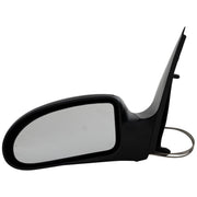 DURAFORCE Manual Remote Mirror For 2003-2007 Ford Focus Front Driver Side Textured Black