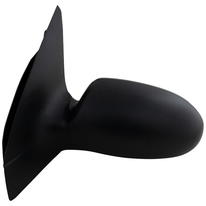DURAFORCE Manual Remote Mirror For 2003-2007 Ford Focus Front Driver Side Textured Black