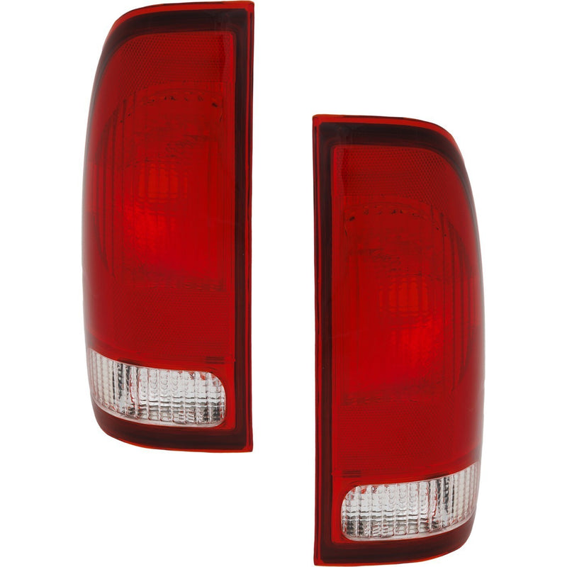 DURAFORCE Tail Light Set For 1997-2003 Ford F-150 1999-07 F-250 Super Duty Left and Right
