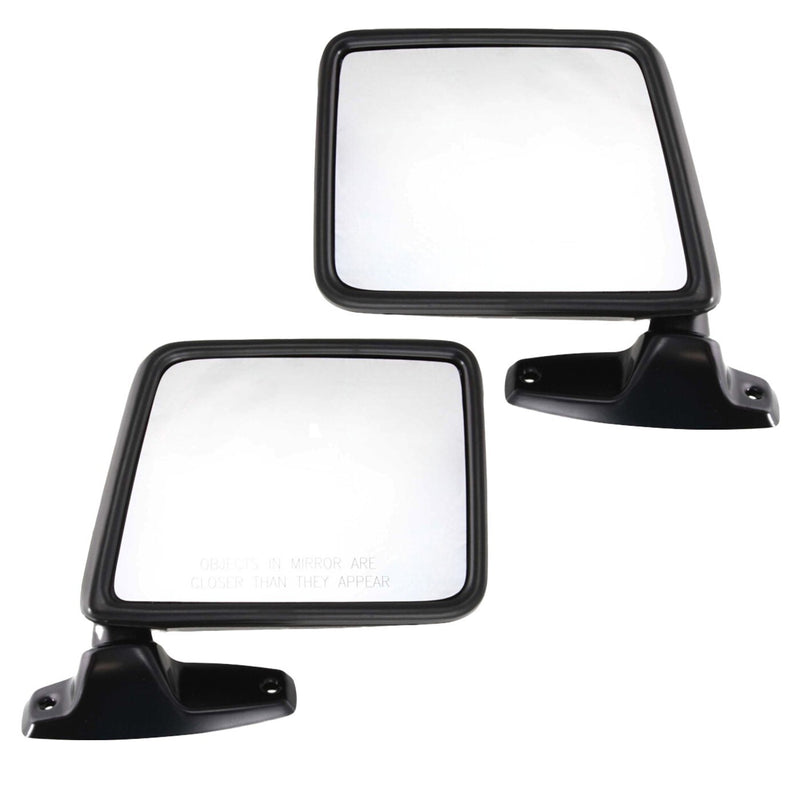 DURAFORCE Manual Side View Mirrors Left & Right Pair Set for Explorer Ranger Bronco II