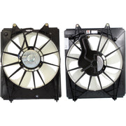 DURAFORCE Radiator Cooling Fan Set For 2011-2016 Honda Odyssey with AC Condenser Fan