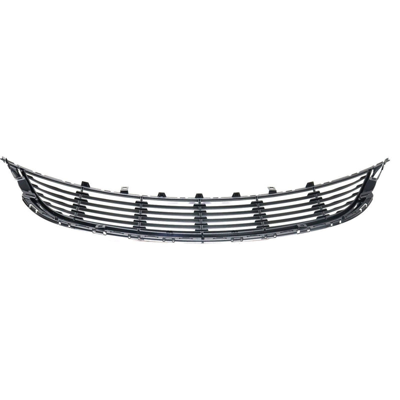 DURAFORCE Bumper Grille For 2015-2017 Chrysler 200 Textured Black Plastic Front 68202988AC