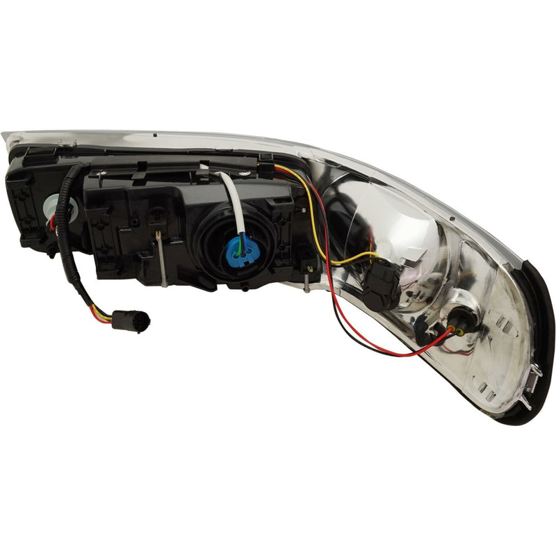 DURAFORCE Headlight Set For 1998-2002 Lincoln Town Car Left and Right Headlamp With Bulb