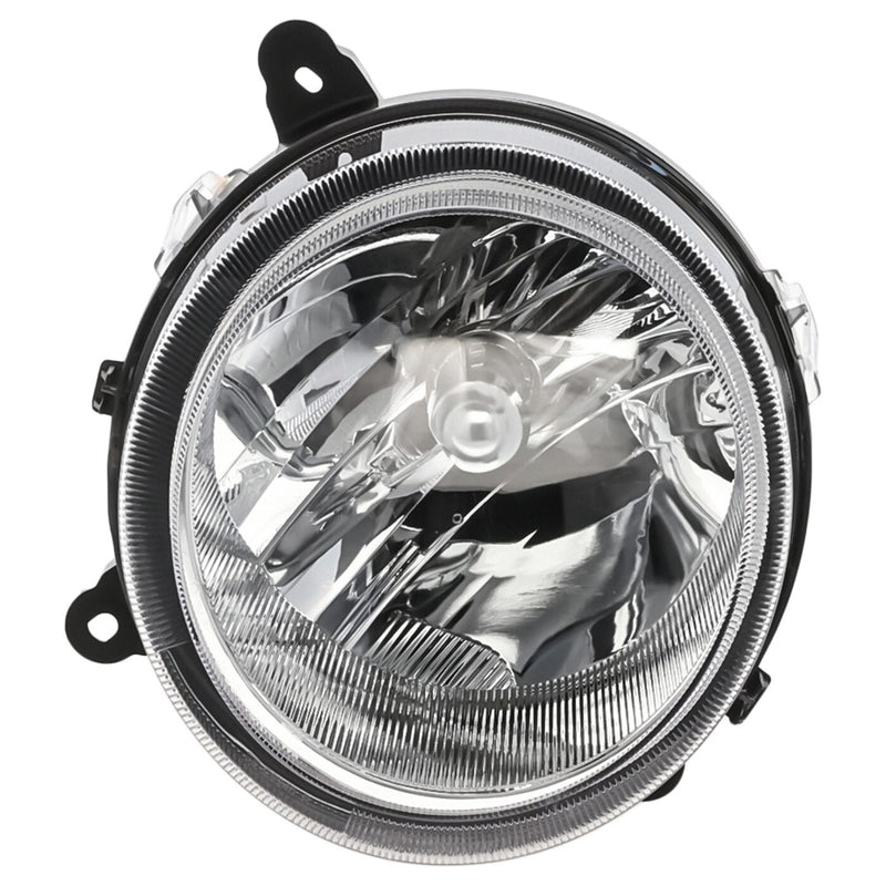 DURAFORCE Driver and Passenger Side Headlights For Jeep Patriot 2007-2017 Halogen w/ Bulbs
