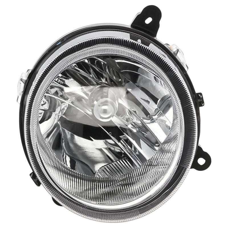 DURAFORCE Driver and Passenger Side Headlights For Jeep Patriot 2007-2017 Halogen w/ Bulbs