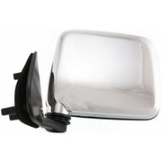DURAFORCE Chrome Manual Side View Mirrors Pair Set for Pathfinder D21 Hardbody Pickup