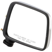 DURAFORCE Chrome Manual Side View Mirrors Pair Set for Pathfinder D21 Hardbody Pickup