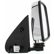 DURAFORCE Chrome Manual Side View Mirrors Pair Set for Pathfinder D21 Hardbody Pickup
