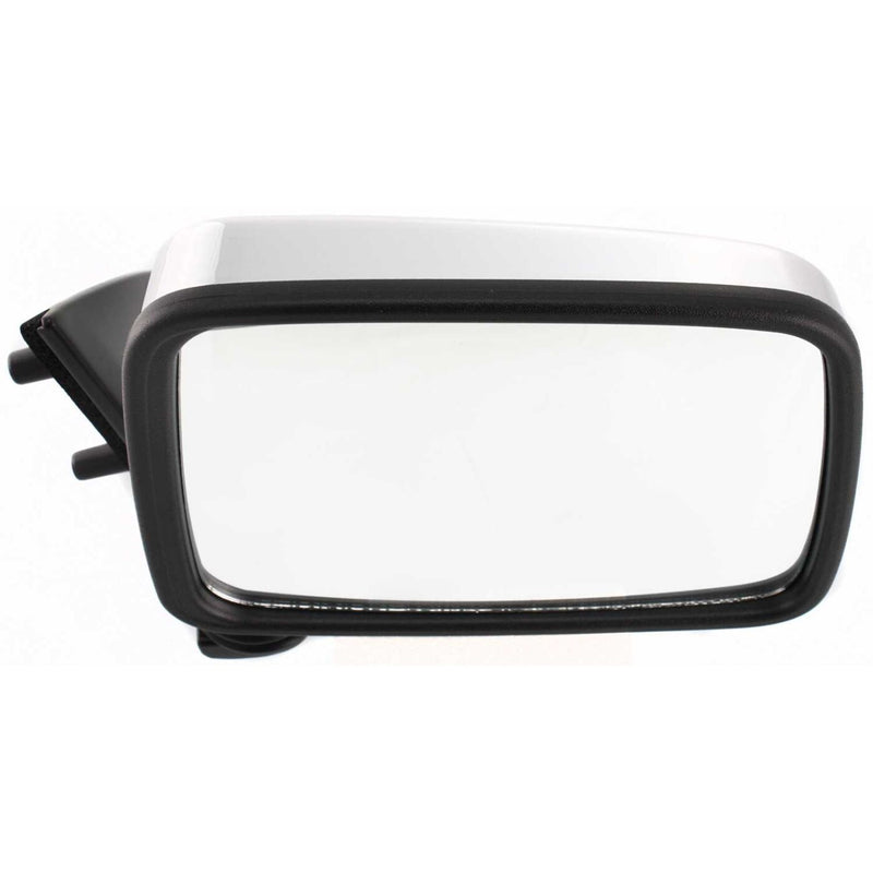 DURAFORCE Chrome Manual Side View Mirrors Pair Set for Pathfinder D21 Hardbody Pickup