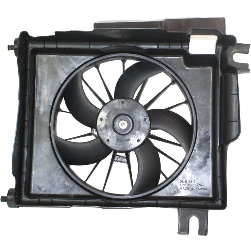 DURAFORCE A/C Condenser Cooling Fan For 2002-2008 Dodge Ram 1500 Fits 2003-2007 Ram 2500