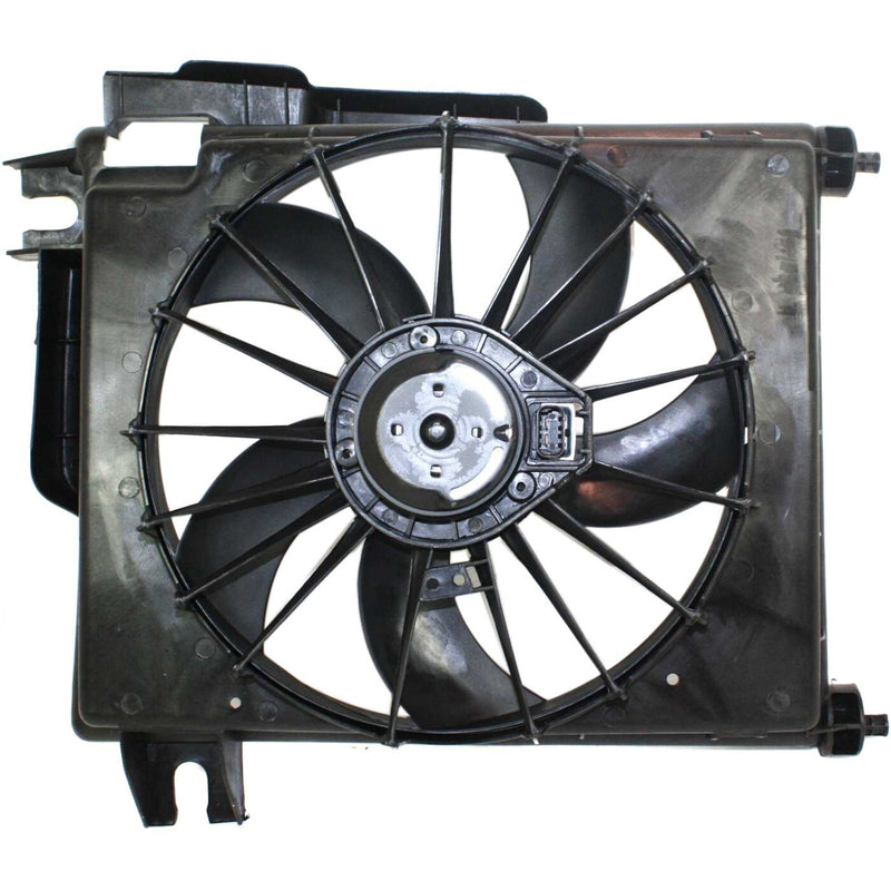 DURAFORCE A/C Condenser Cooling Fan For 2002-2008 Dodge Ram 1500 Fits 2003-2007 Ram 2500