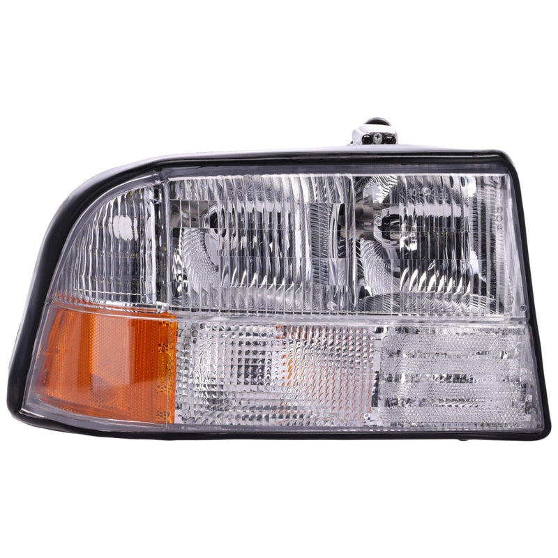 DURAFORCE Driver and Passenger Side Headlights For GMC Sonoma 1998-2004 Halogen w/ Bulb/s