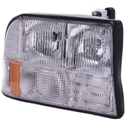 DURAFORCE Driver and Passenger Side Headlights For GMC Sonoma 1998-2004 Halogen w/ Bulb/s