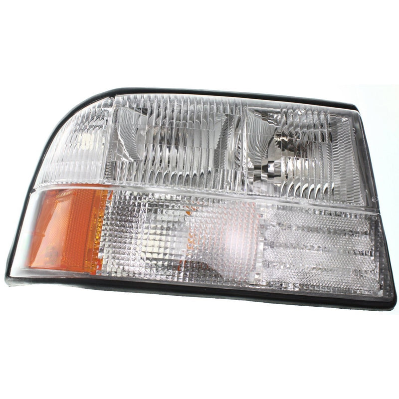 DURAFORCE Driver and Passenger Side Headlights For GMC Sonoma 1998-2004 Halogen w/ Bulb/s