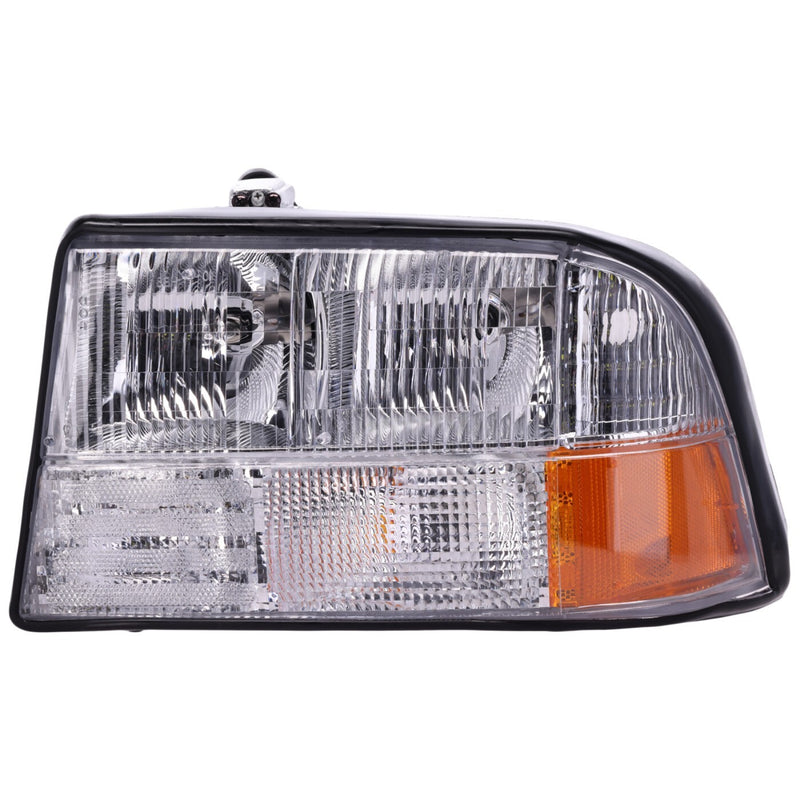 DURAFORCE Driver and Passenger Side Headlights For GMC Sonoma 1998-2004 Halogen w/ Bulb/s