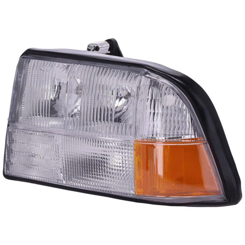 DURAFORCE Driver and Passenger Side Headlights For GMC Sonoma 1998-2004 Halogen w/ Bulb/s