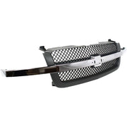 DURAFORCE Grille Assembly For 03-06 Chevrolet Silverado 1500 Avalanche 1500 Textured Gray