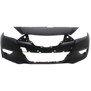 DURAFORCE Front Bumper Cover For 16-18 Nissan Maxima Primed With Parking Aid Sensor Holes