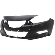 DURAFORCE Front Bumper Cover For 16-18 Nissan Maxima Primed With Parking Aid Sensor Holes