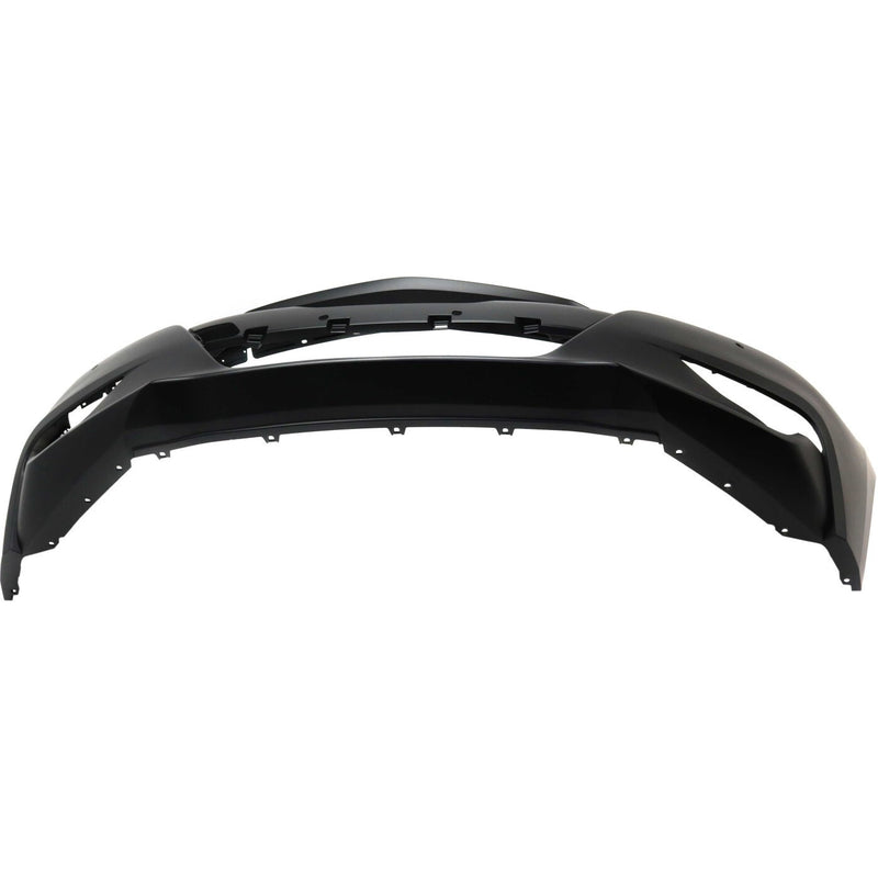 DURAFORCE Front Bumper Cover For 16-18 Nissan Maxima Primed With Parking Aid Sensor Holes