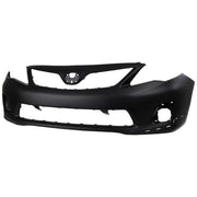 DURAFORCE NEW Primed Front Bumper Cover for 2011-2013 Toyota Corolla S and XRS TO1000373