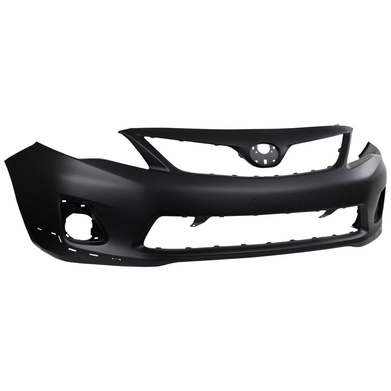 DURAFORCE NEW Primed Front Bumper Cover for 2011-2013 Toyota Corolla S and XRS TO1000373
