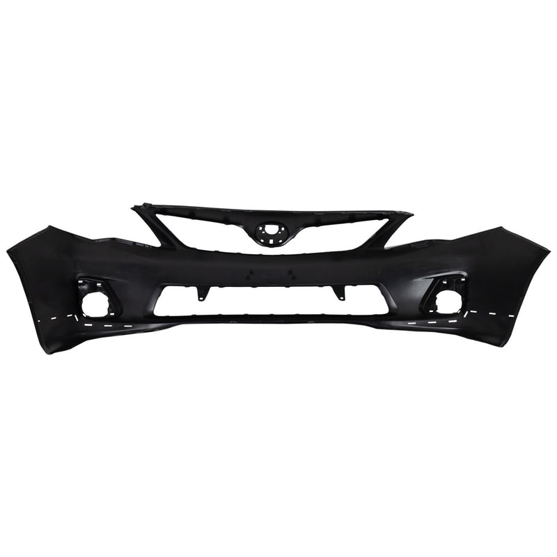 DURAFORCE NEW Primed Front Bumper Cover for 2011-2013 Toyota Corolla S and XRS TO1000373