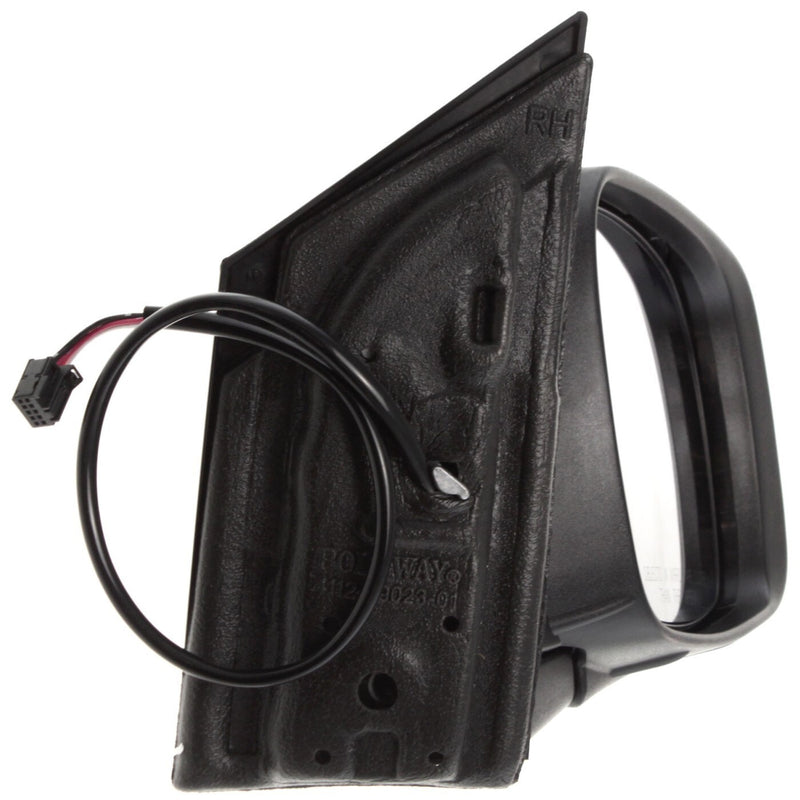 DURAFORCE Mirror Right For 2008-20 Dodge Grand Caravan Power Adjust Heated Textured Black