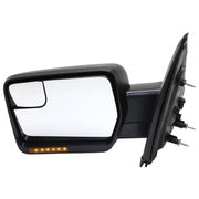 DURAFORCE Power Left Mirror For 2011-2014 Ford F-150 Heated With Signal Light Textured