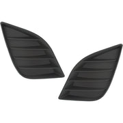 DURAFORCE Fog Light Cover Set For 14-16 Toyota Corolla Textured Front TO1039170 TO1038170