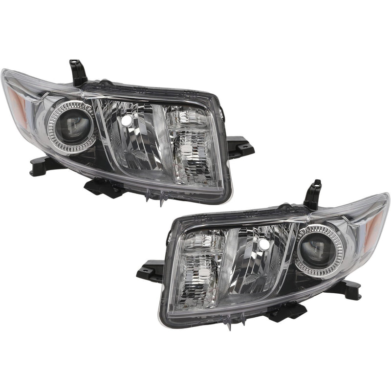 DURAFORCE Headlight Set For 2011 2012 2013 2014 2015 Scion xB Left and Right 2Pc