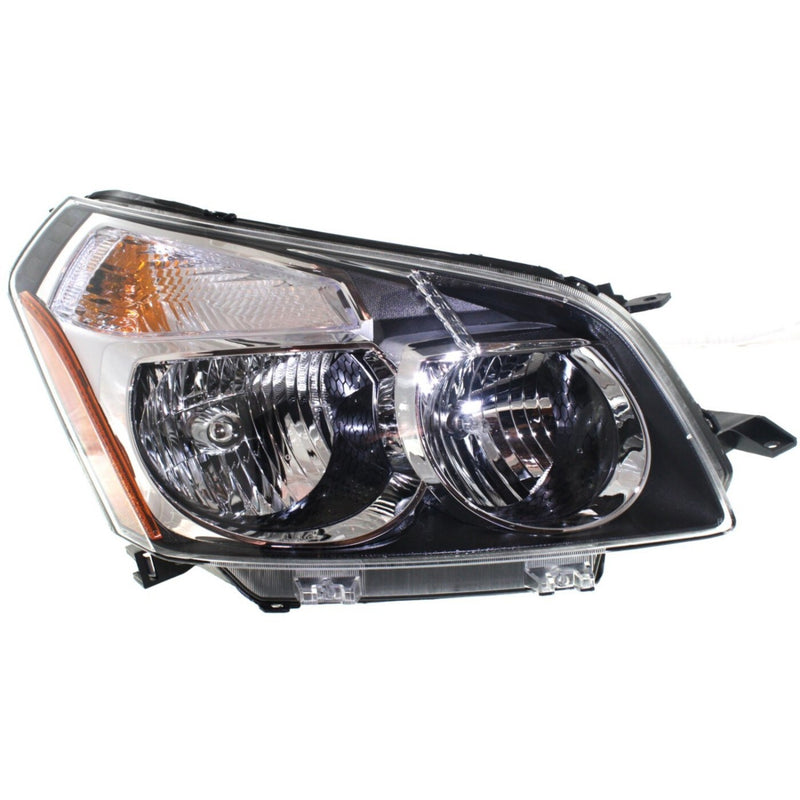 DURAFORCE Headlight Assembly Set For 2009 2010 Pontiac Vibe Left Right Halogen With Bulb