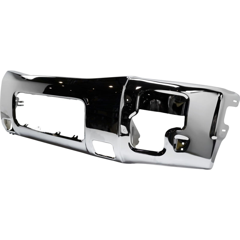 DURAFORCE Bumper For 2004-2015 Nissan Titan 2005-2007 Armada Chrome Steel Front 62022ZR08A