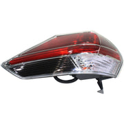 DURAFORCE Tail Light For 14 Nissan Rogue Driver Side Outer Body Mounted