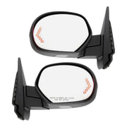 DURAFORCE Power Mirror Set For 07-13 Chevy Silverado 1500 GMC Yukon Heated Signal Light