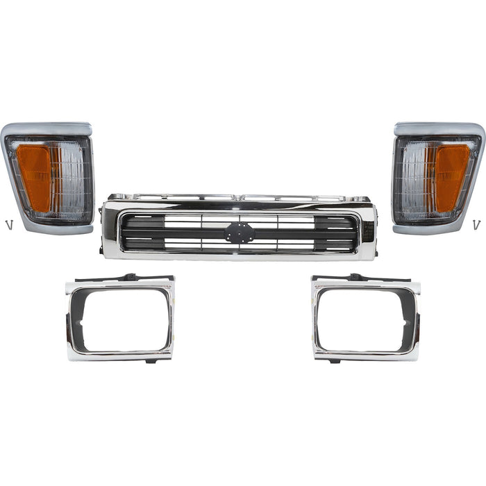 DURAFORCE Grille Grill for Truck Toyota Pickup 1992-1995