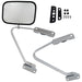 DURAFORCE Mirror Set For 1980-96 Ford F-150 1980-97 F-250 F-350 Manual Folding Left Right