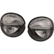 DURAFORCE Set of 2 Clear Lens Fog Light For 2004-08 Pontiac Grand Prix LH & RH CAPA
