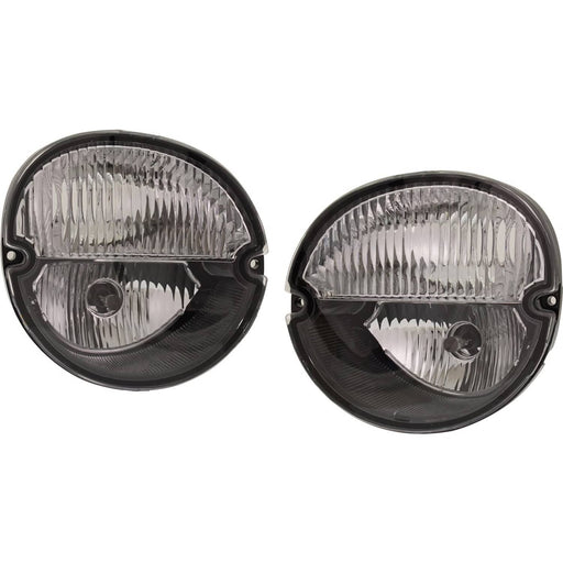 DURAFORCE Set of 2 Clear Lens Fog Light For 2004-08 Pontiac Grand Prix LH & RH CAPA