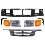 DURAFORCE Header Panel Nose Headlight lamp Mounting for Ford Ranger 1995-1997