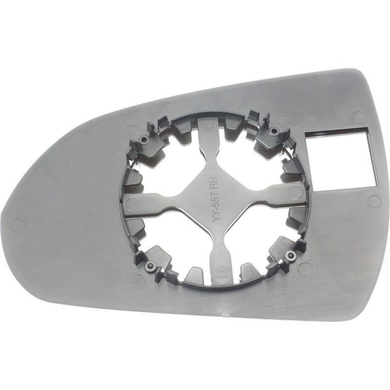 DURAFORCE Mirror Glass For 2017-2020 Hyundai Elantra Right Side with Backing Plate Convex