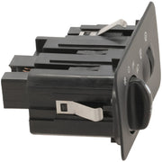 DURAFORCE Headlight Switch For 2002-2004 Ford F-250 Super Duty Black Rectangular Shape