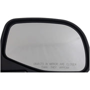 DURAFORCE Power Mirror For 2002-2005 Ford Explorer Right With Puddle Light Textured Black